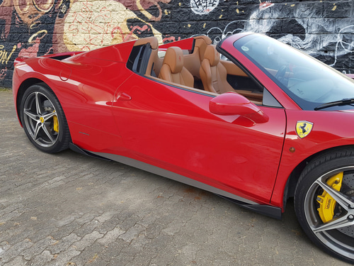 Ferrari 458 Spyder 유버 사이드윙